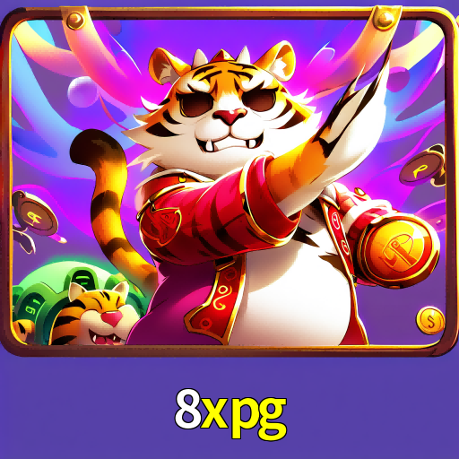 Imagem promocional da 8xpg mostrando a plataforma e suas vantagens